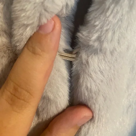 Ann Taylor Soft Cream Teddy Jacket - Picture 3 of 6